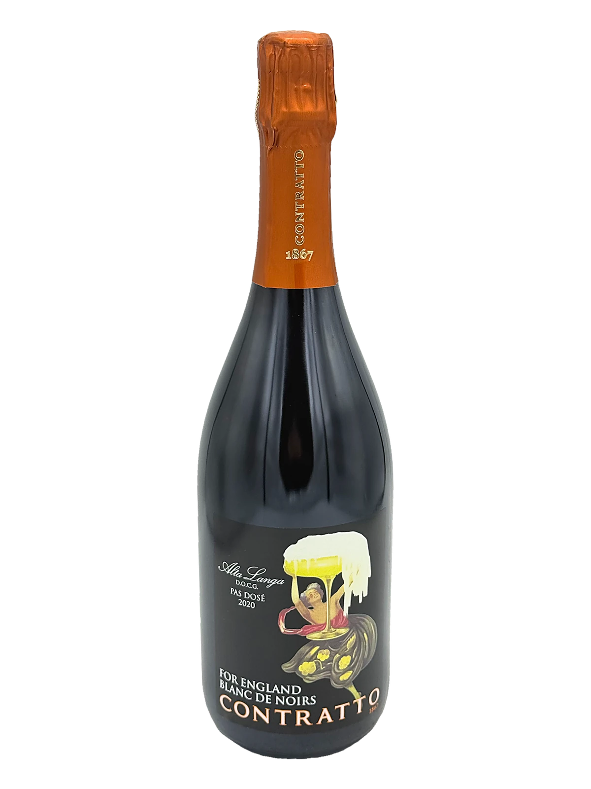 Contratto, For England Blanc de Noirs, 2020 bottle