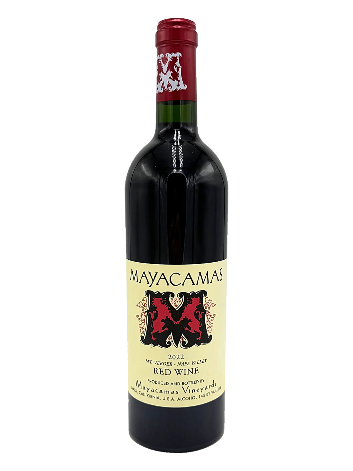 Mayacamas, Red Wine, 2022 bottle