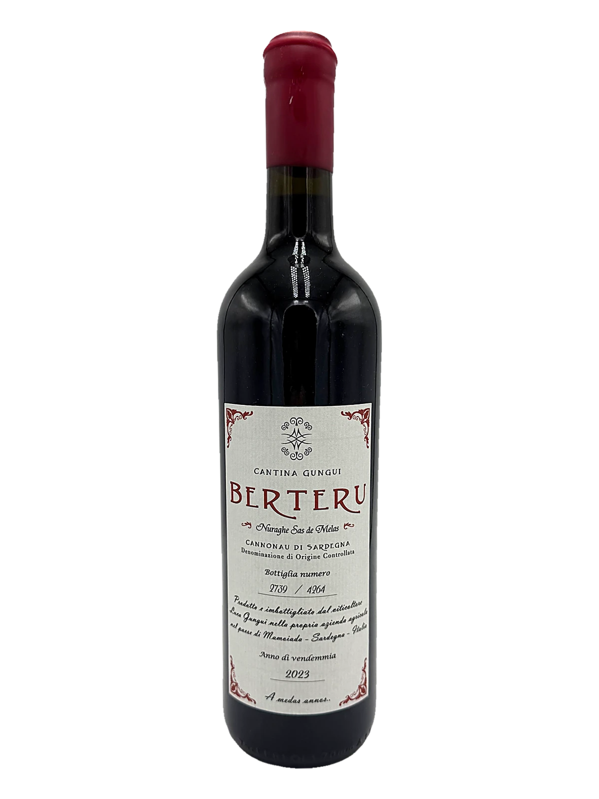 Cantina Gungui, Berteru, 2023 bottle