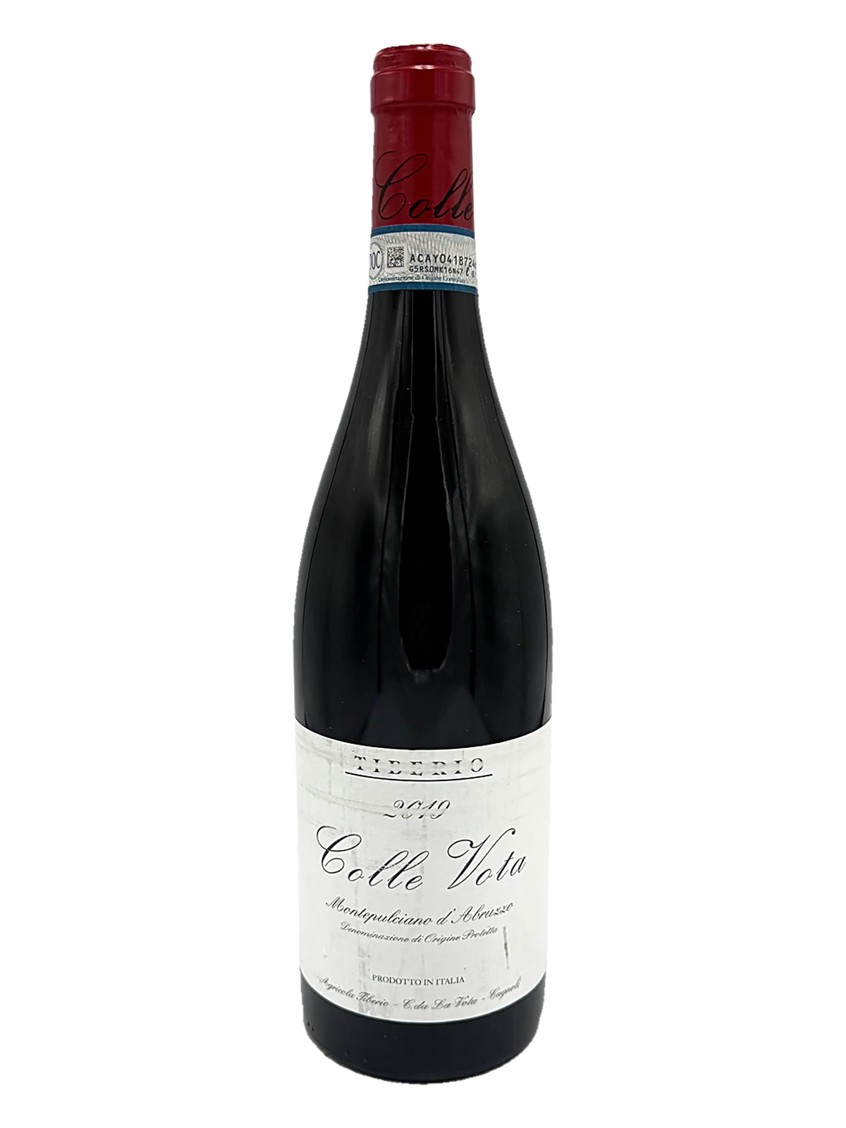 Tiberio, Colle Vota, 2019 bottle