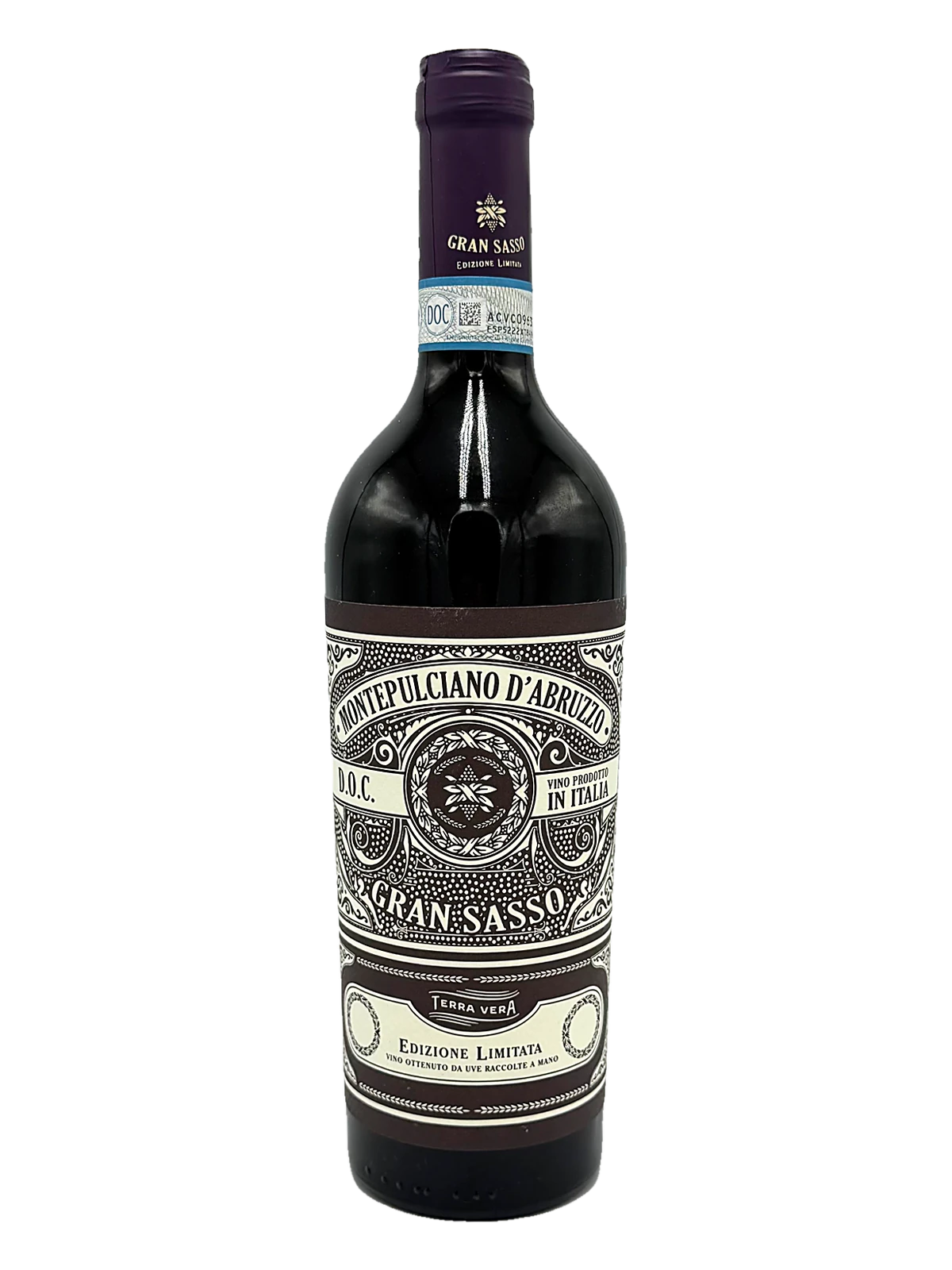 Gran Sasso, Terra Vera Montepulciano d'Abruzzo, 2023 bottle