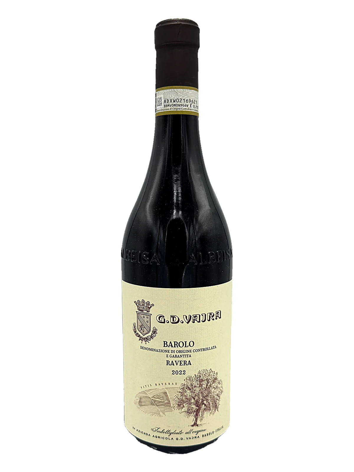 G.D. Vajra, Barolo Ravera, 2022 bottle