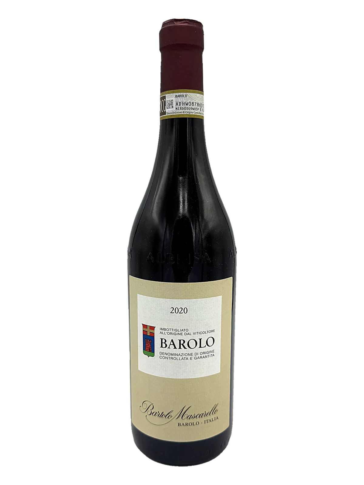 Bartolo Mascarello, Barolo, 2020 bottle