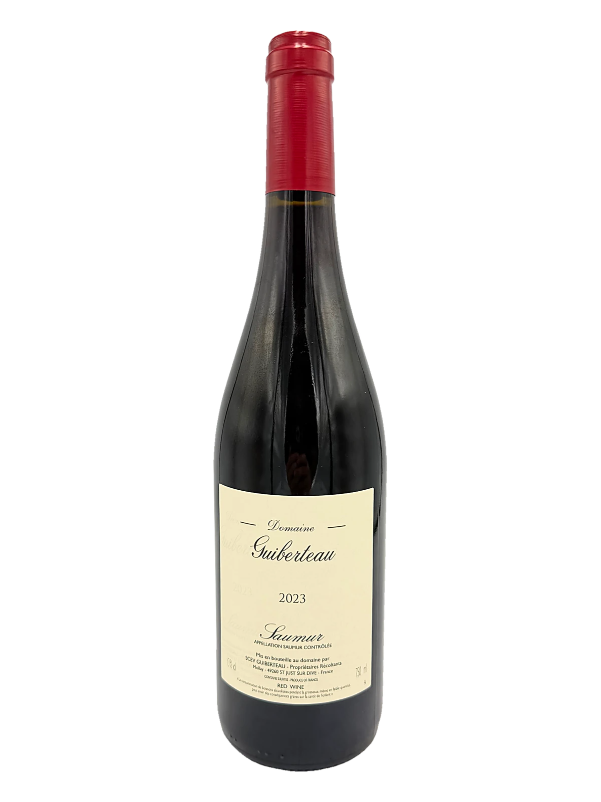 Domaine Guiberteau, Saumur Rouge bottle