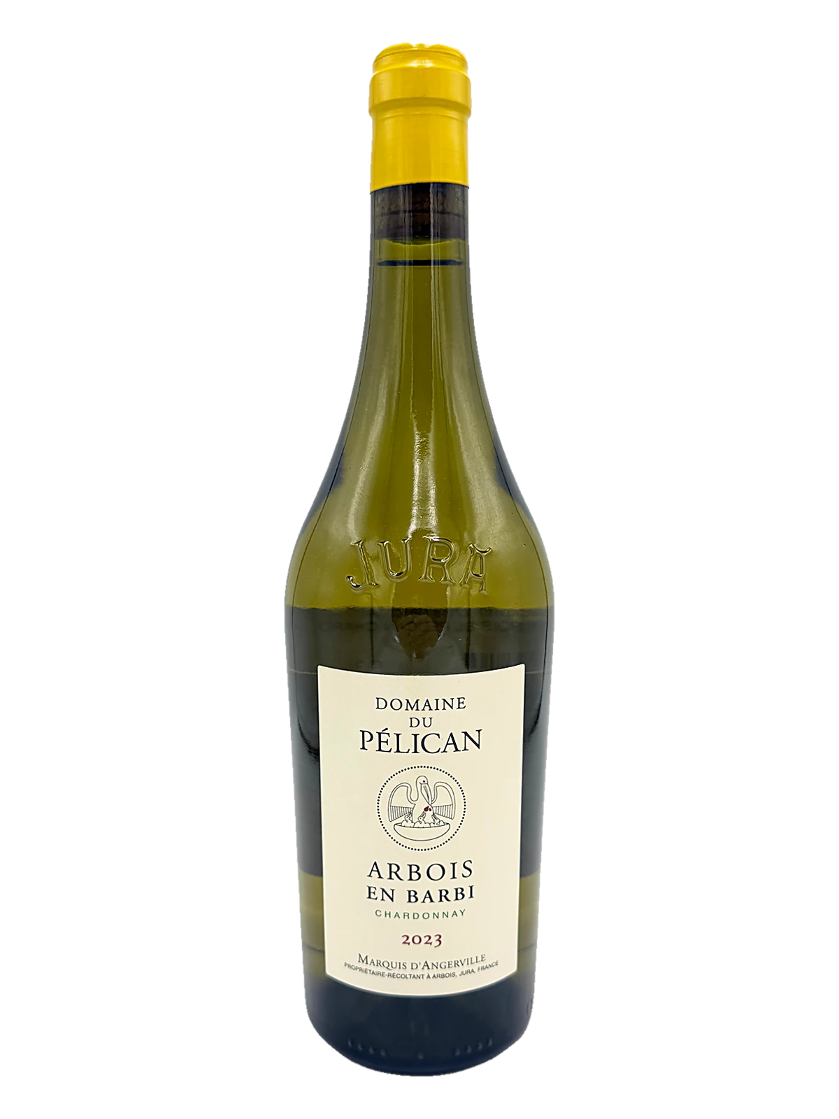 Domaine du Pélican, Arbois En Barbi Chardonnay bottle