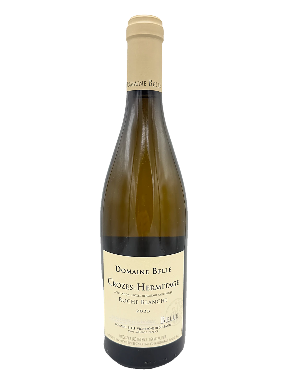 Domaine Belle, Crozes-Hermitage Roche Blanche bottle