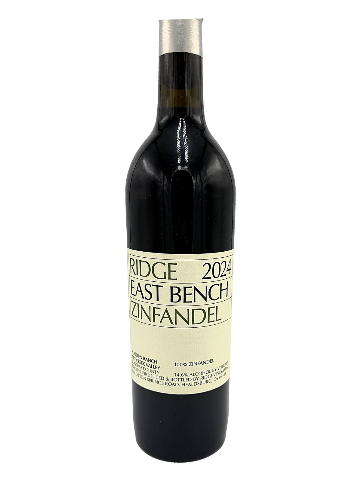 Ridge Vineyards, East Bench Zinfandel, 2024 bottle