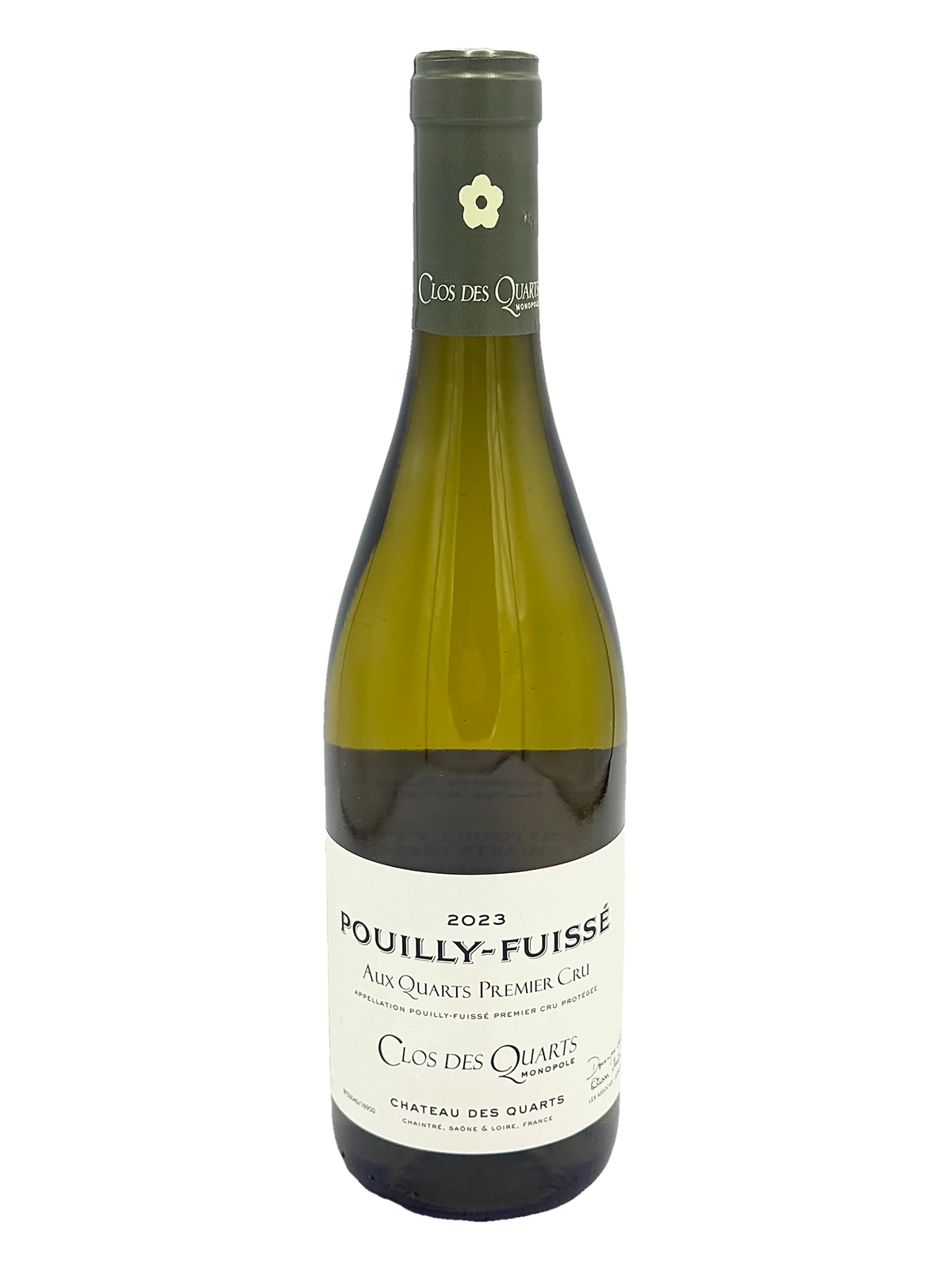 Chateau des Quarts, Clos des Quarts Monopole Aux Quarts Premier Cru
